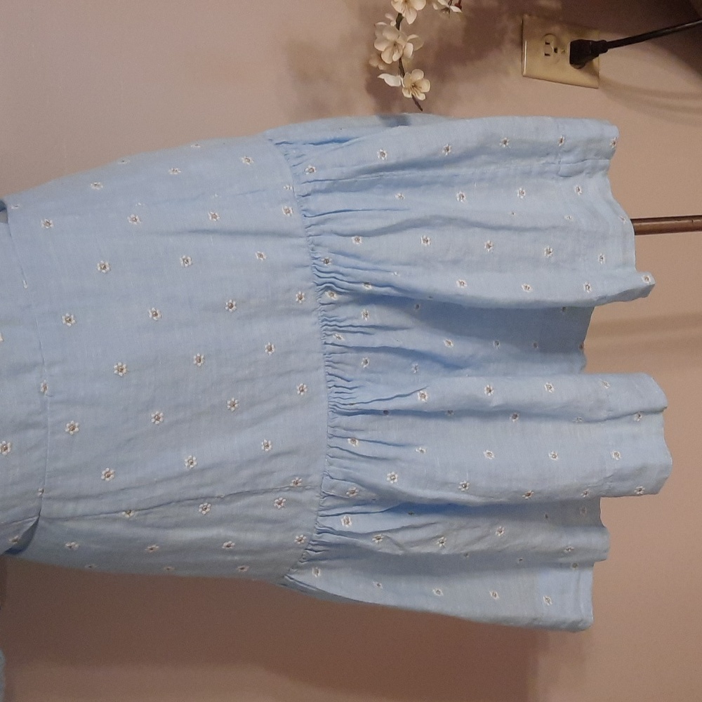 NWT Lilly Pulitzer Kylanne Drive Me Daisy Linen Dress - Picture 9 of 16